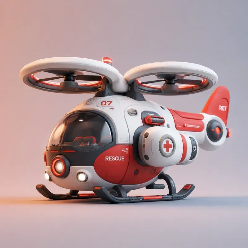 Minimalist Futuristic Toys