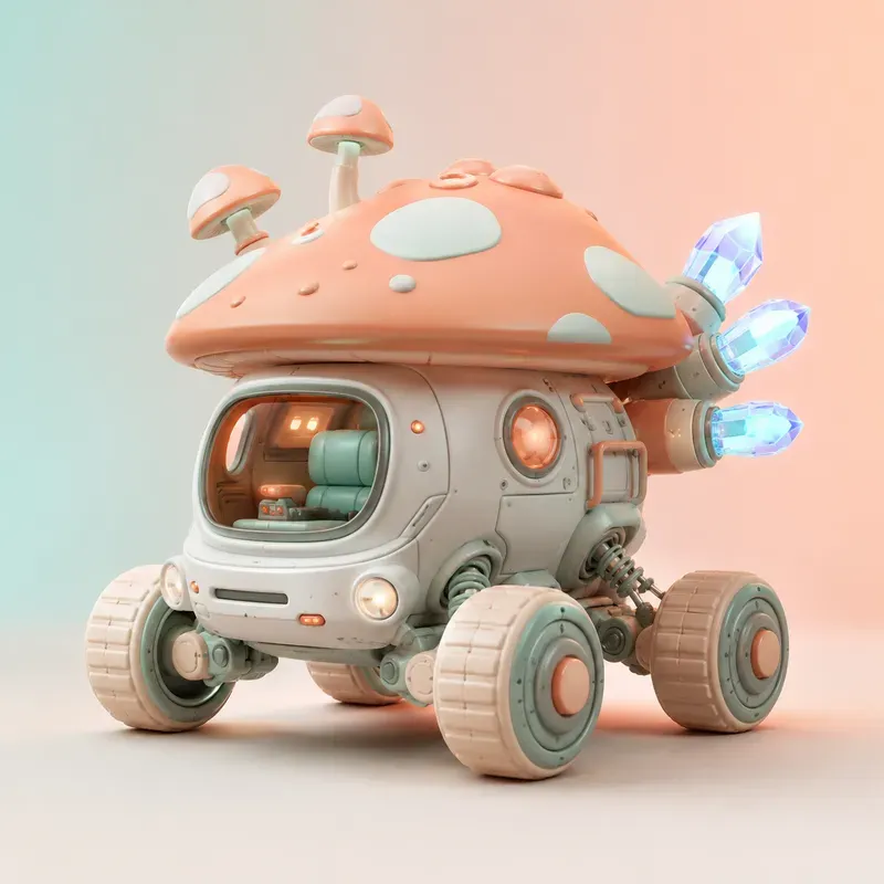 Minimalist Futuristic Toys
