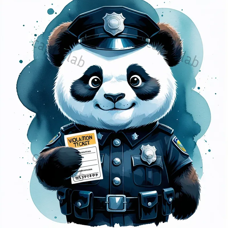 Cute Animal Police Uniforms