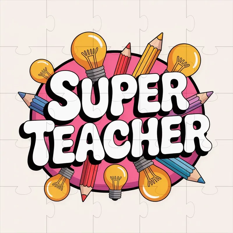 Playful Bubble Typography Graphics