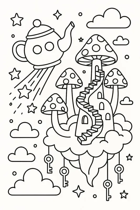 Creative Adult Coloring Pages