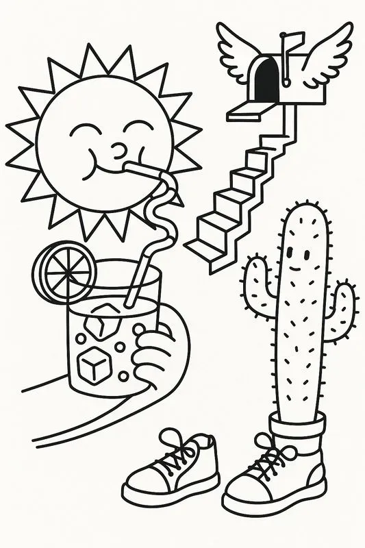 Creative Adult Coloring Pages