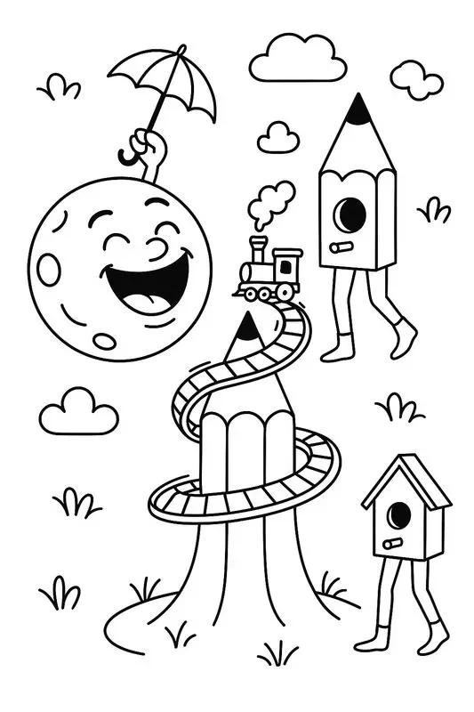 Creative Adult Coloring Pages