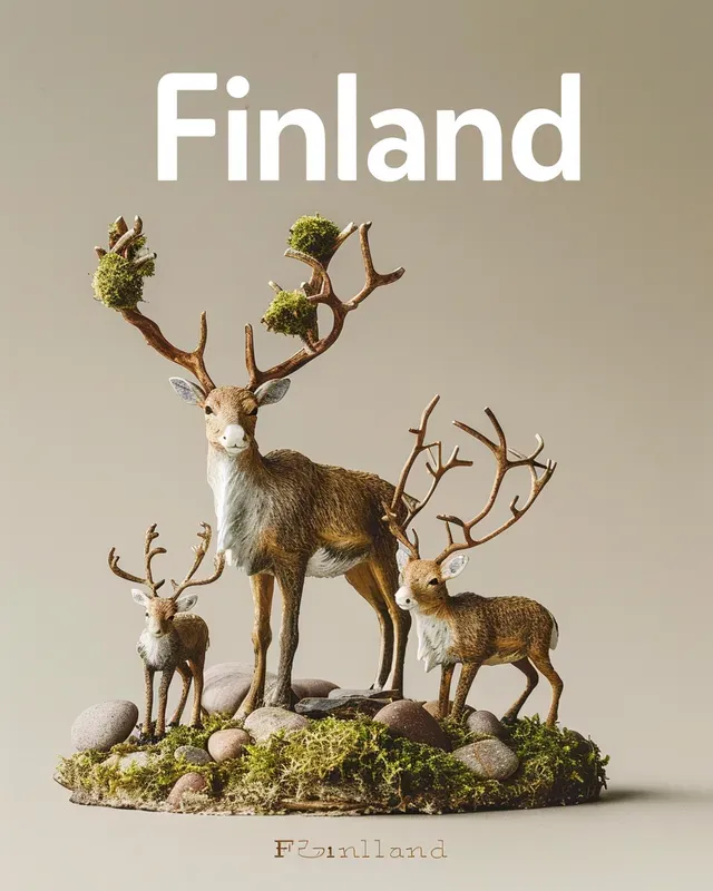 Handcrafted Nature Diorama Travel Posters
