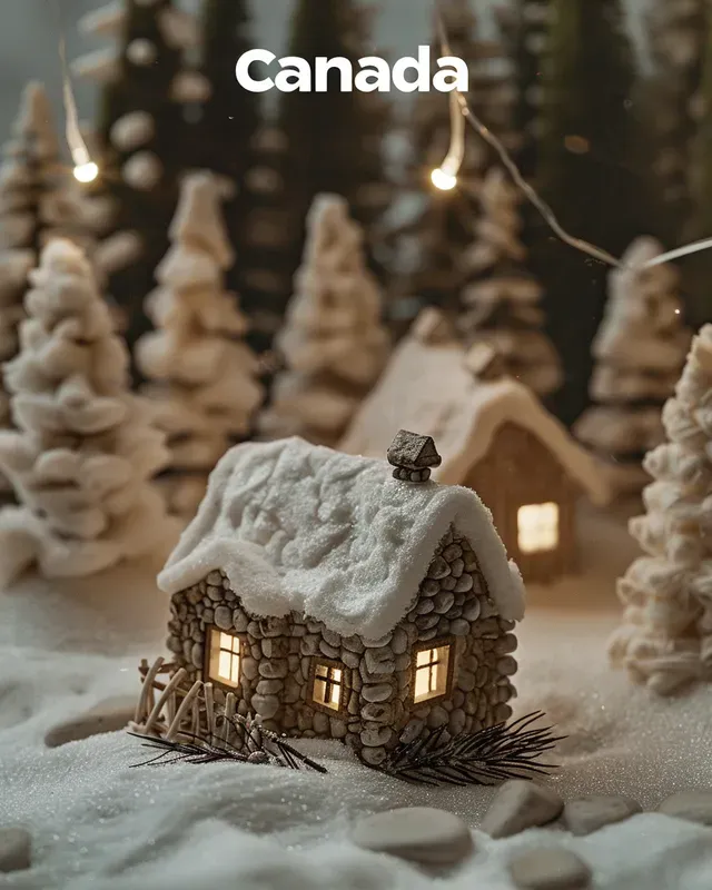 Handcrafted Nature Diorama Travel Posters