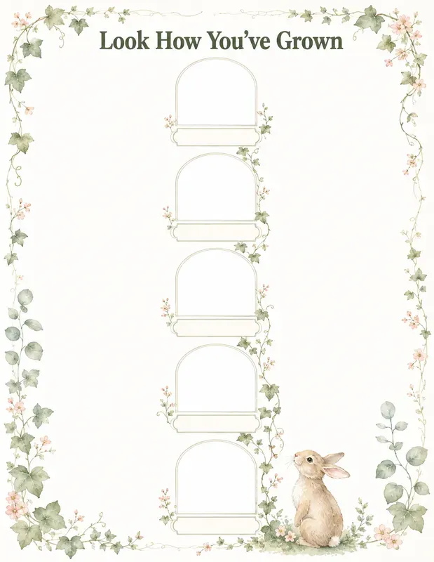 Woodland Baby Milestone Timelines