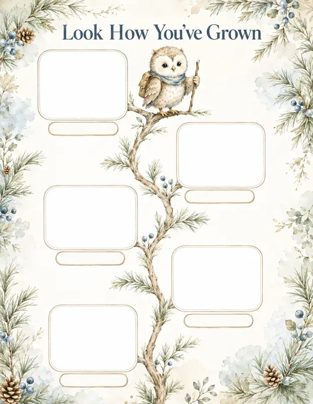 Woodland Baby Milestone Timelines