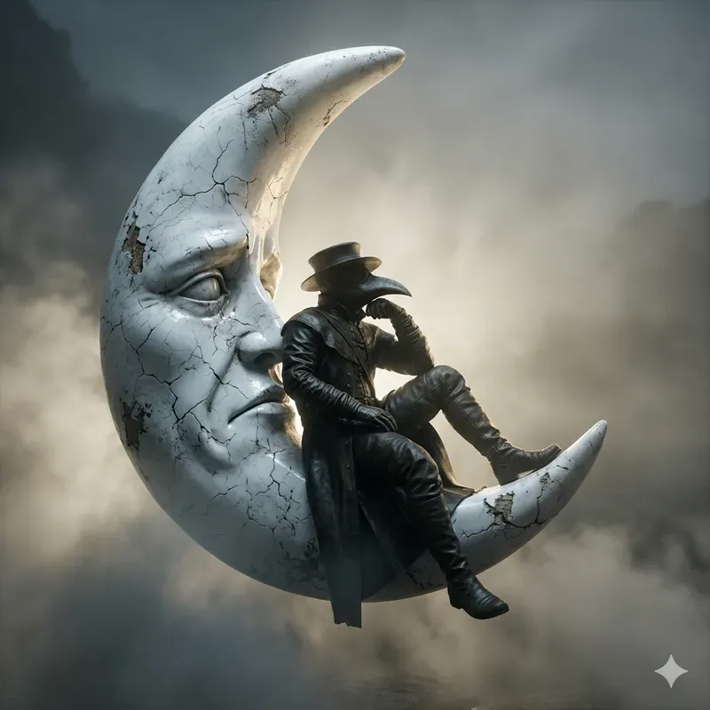 Melancholic Steampunk Moon Riders