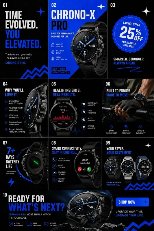 Lifestyle Brand Instagram Carousel Kits
