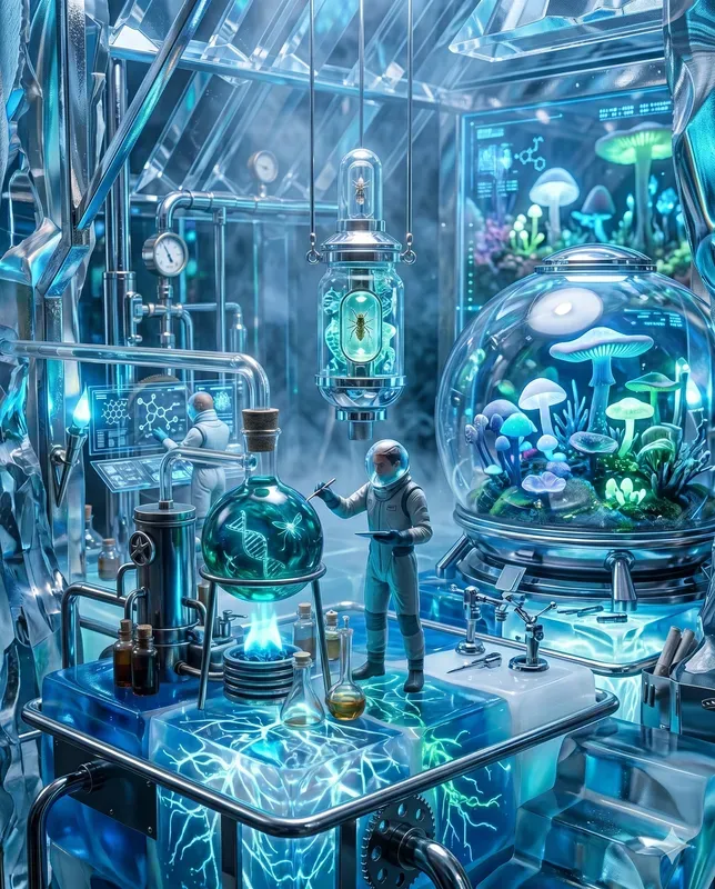 Tiny Scientist Lab Builders