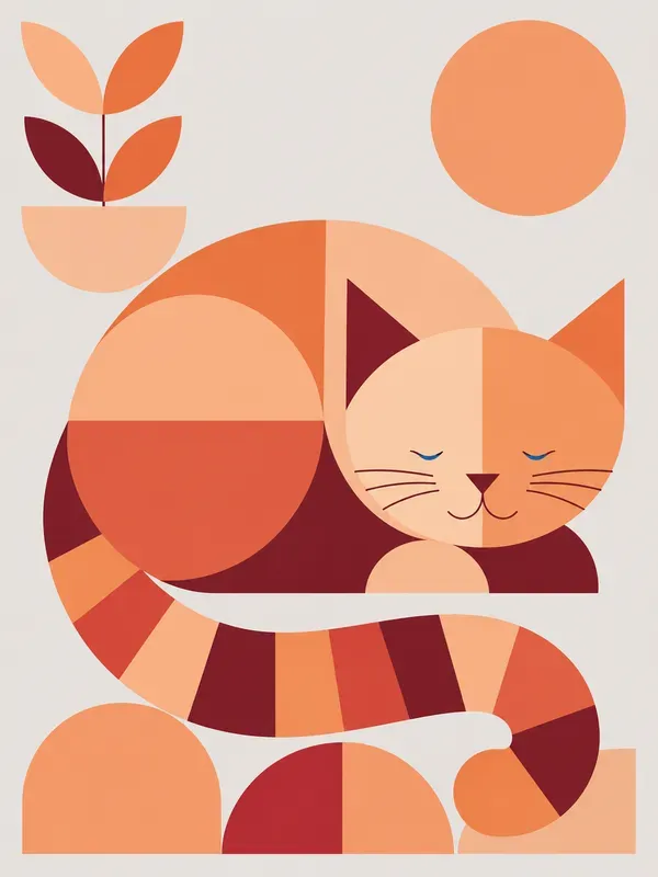 Modern Geometric Animal Icons