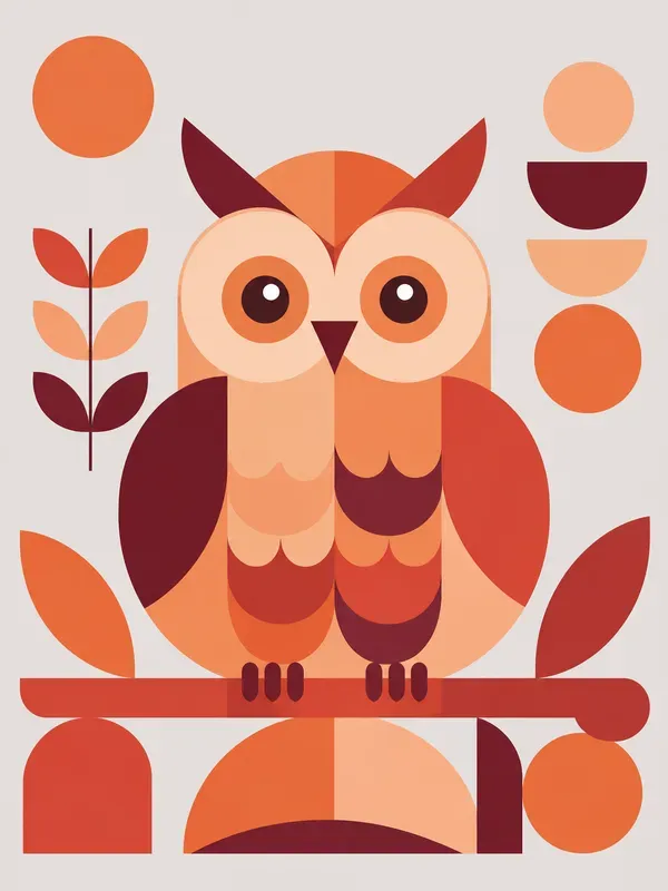 Modern Geometric Animal Icons
