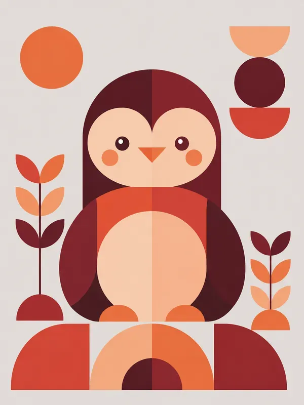 Modern Geometric Animal Icons