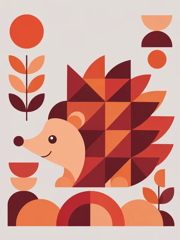 Modern Geometric Animal Icons