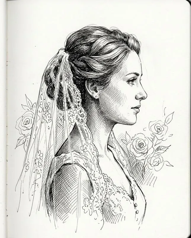 Cross Hatching Ink Portrait Generator