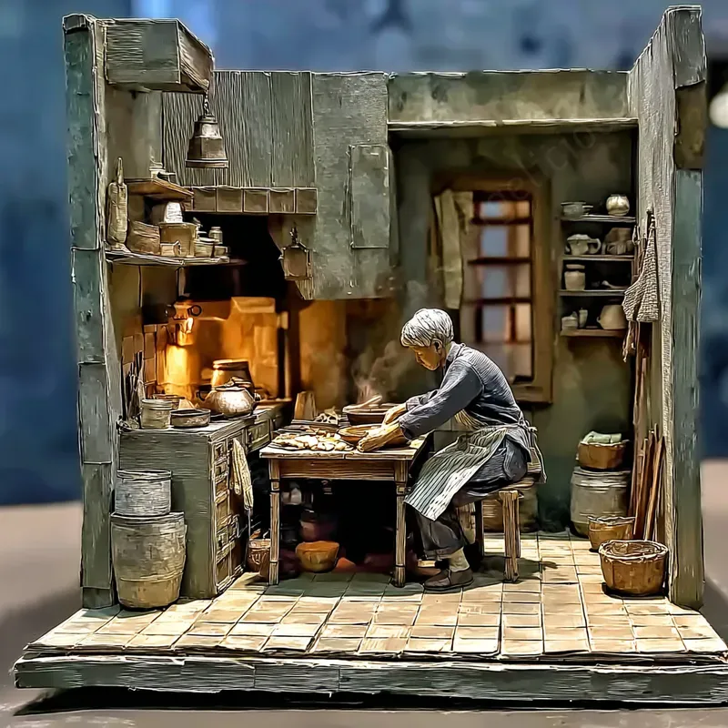 Miniature Diorama Scenes