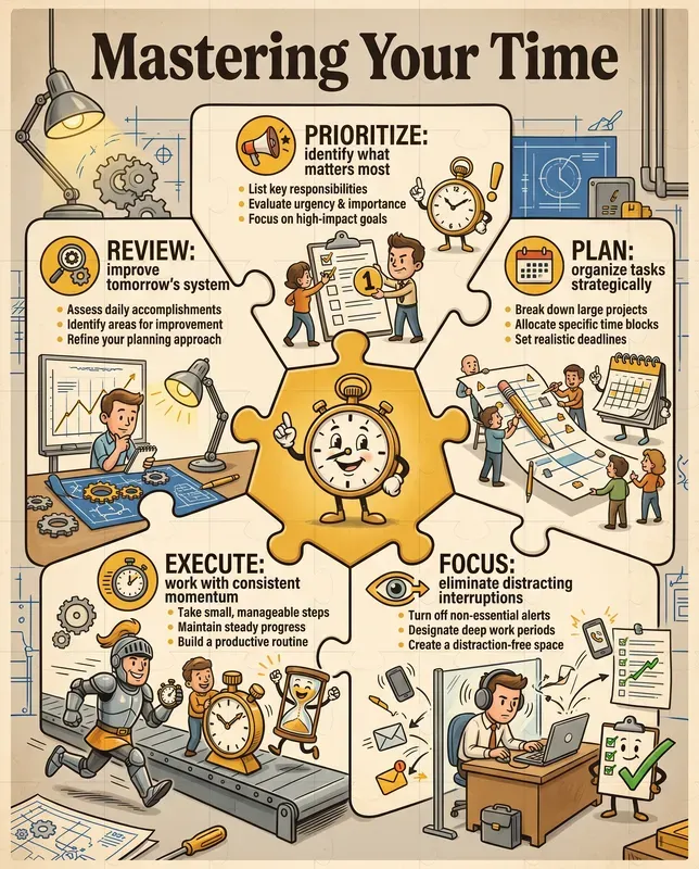 Vintage Puzzle Infographics