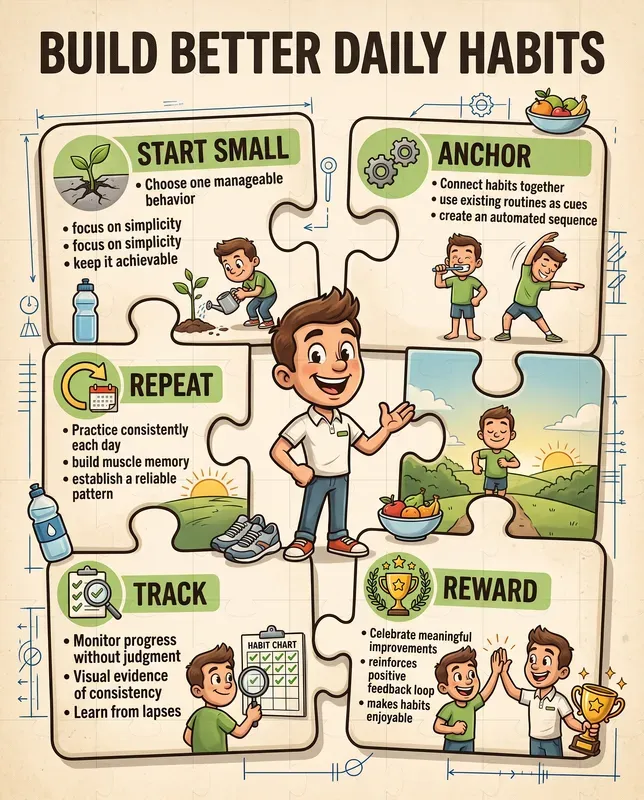 Vintage Puzzle Infographics