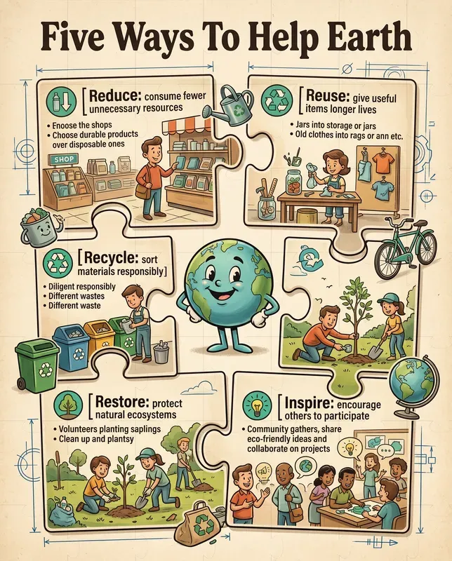 Vintage Puzzle Infographics