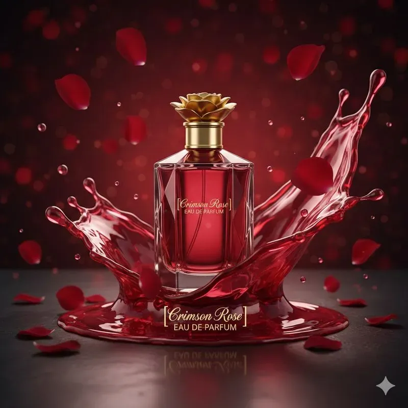 Luxury Perfume Product Photography