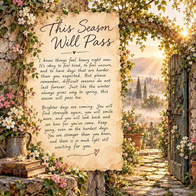 Vintage Watercolor Letter Art