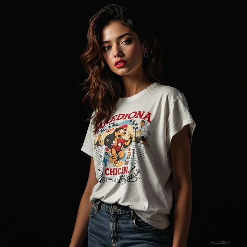 Vintage Tshirt Designs Beautiful Models