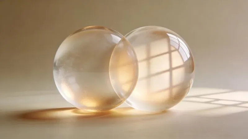 Japandi Glassmorphism 3D UIs