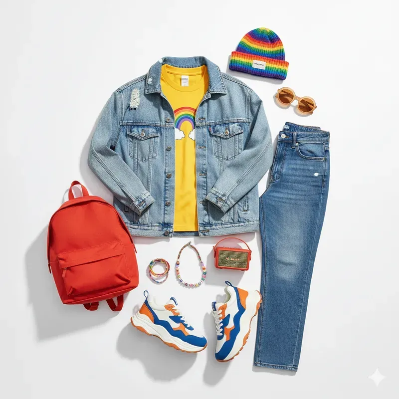 Fashion Outfit Collage Photos