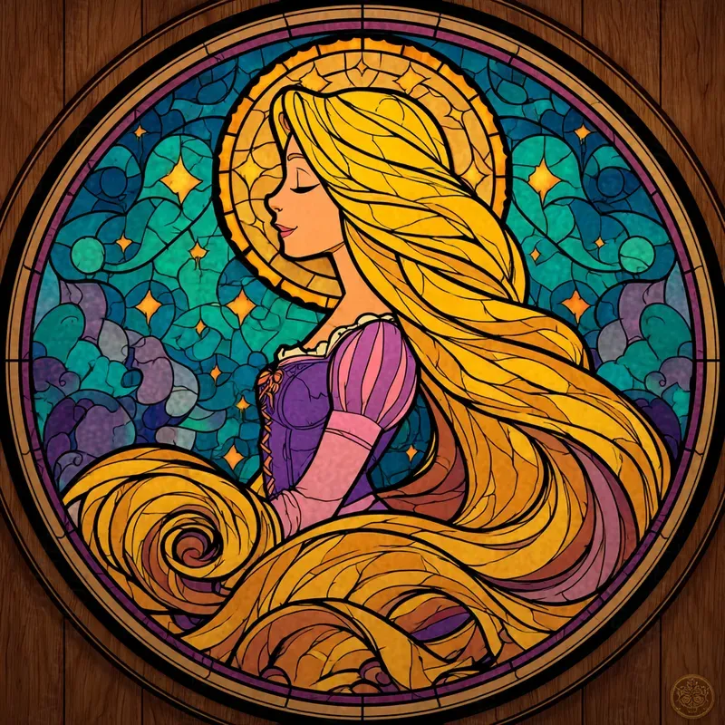 Disneyinspired Stained Glass Art
