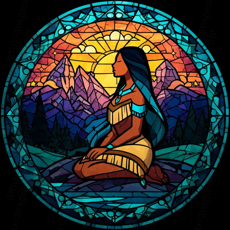 Disneyinspired Stained Glass Art