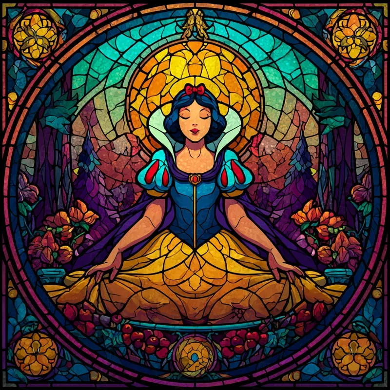 Disneyinspired Stained Glass Art