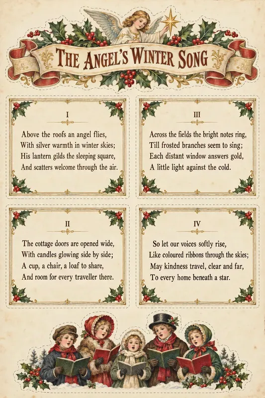 Vintage Christmas Ephemera Sheets