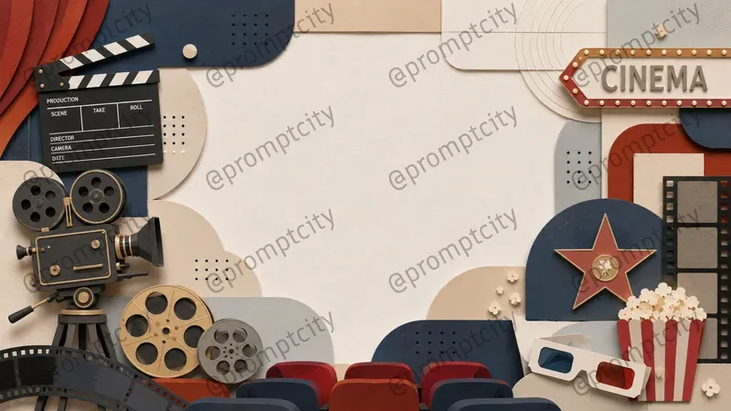 Editorial Papercraft Background Studios