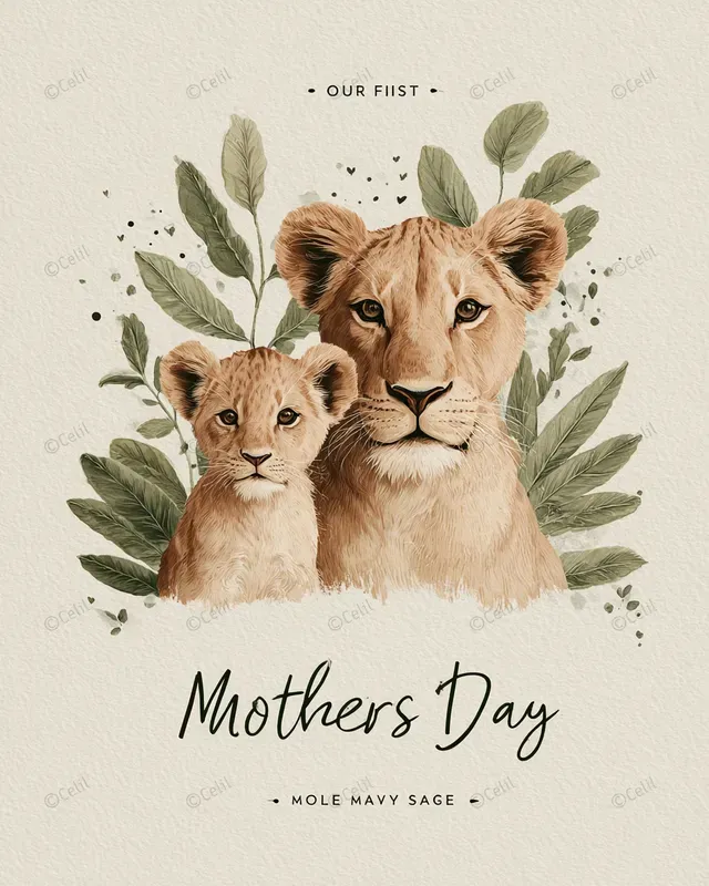 Mothers Day Baby Animals