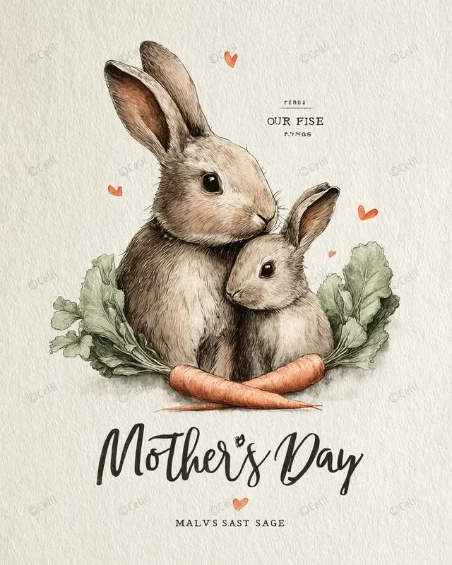 Mothers Day Baby Animals