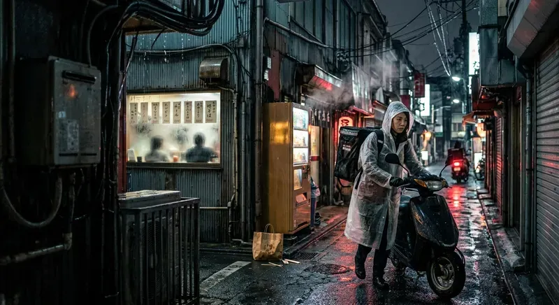 Cyberpunk Neon Street Photography