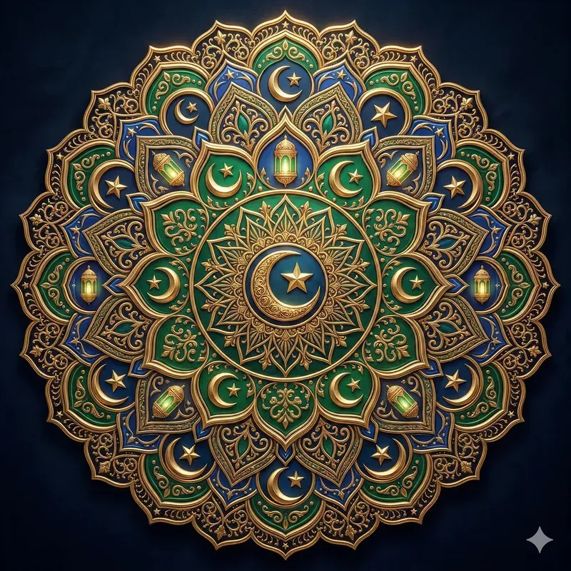 Festival 3D Mandala Art Generator