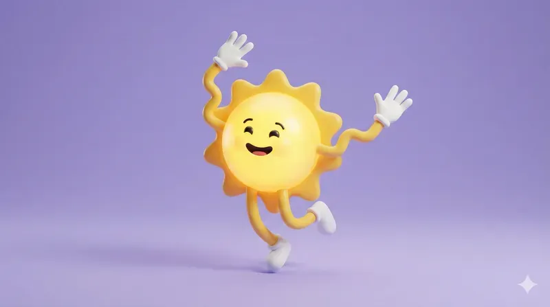 Playful 3D Rubberhose Characters