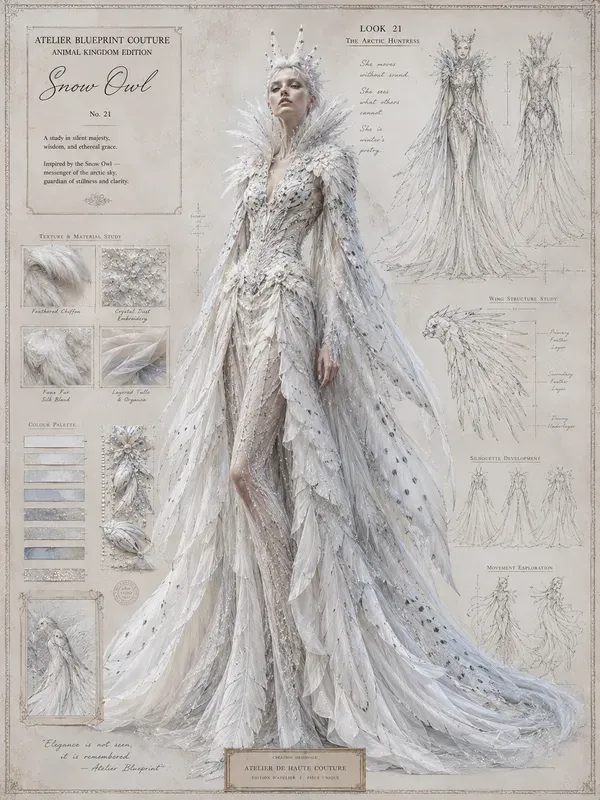 Atelier Blueprint Couture Plate Animals