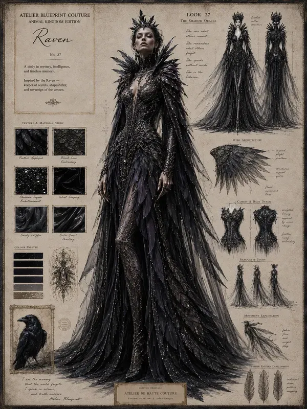 Atelier Blueprint Couture Plate Animals
