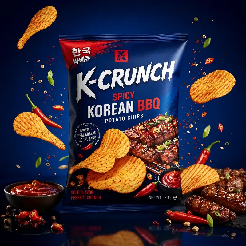 Blue Snack Ads