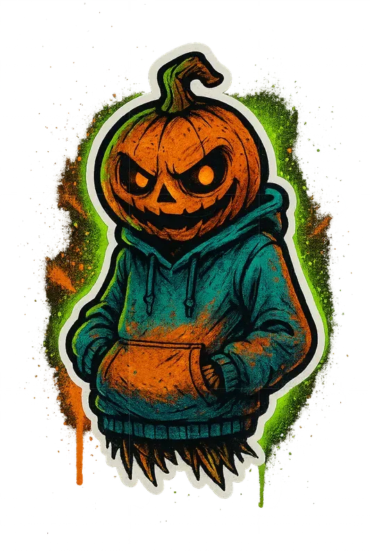 New Halloween Street Art Mascot Engines