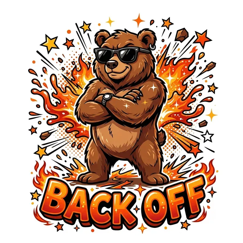 Sassy Cartoon Animal Splash Designs