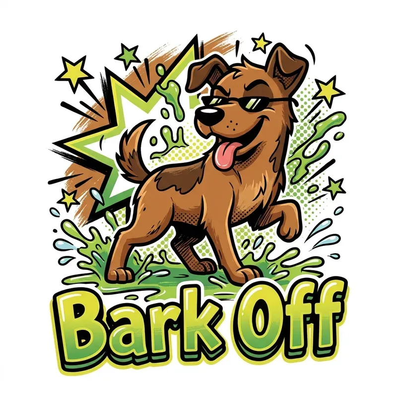 Sassy Cartoon Animal Splash Designs