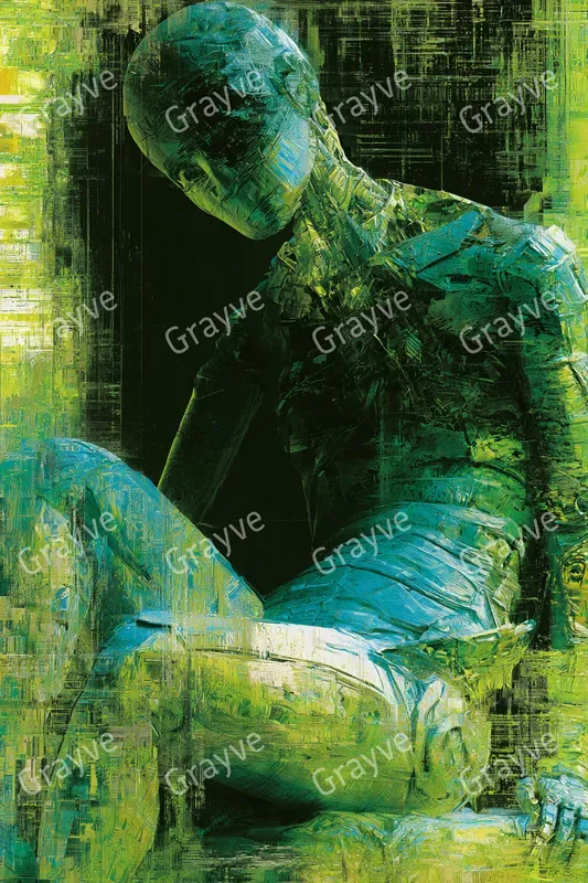 Algorithmic Chiaroscuro Art