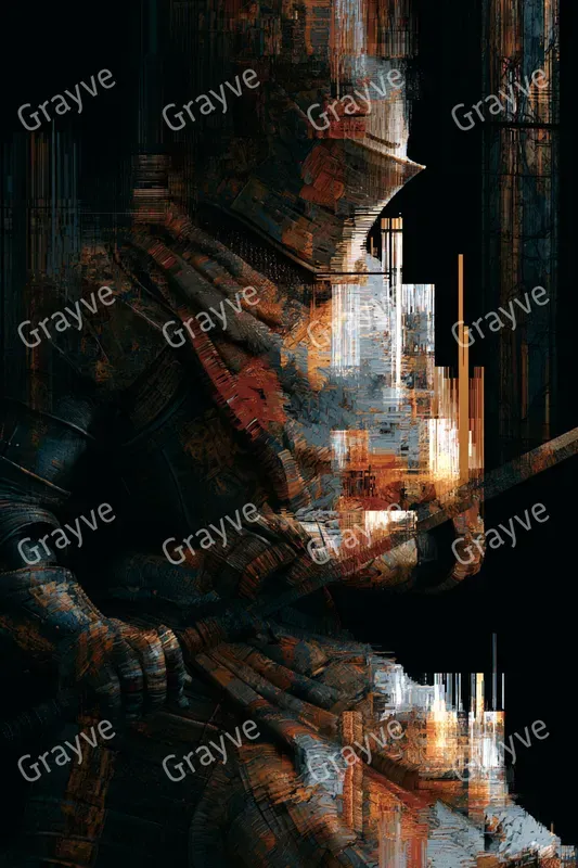 Algorithmic Chiaroscuro Art