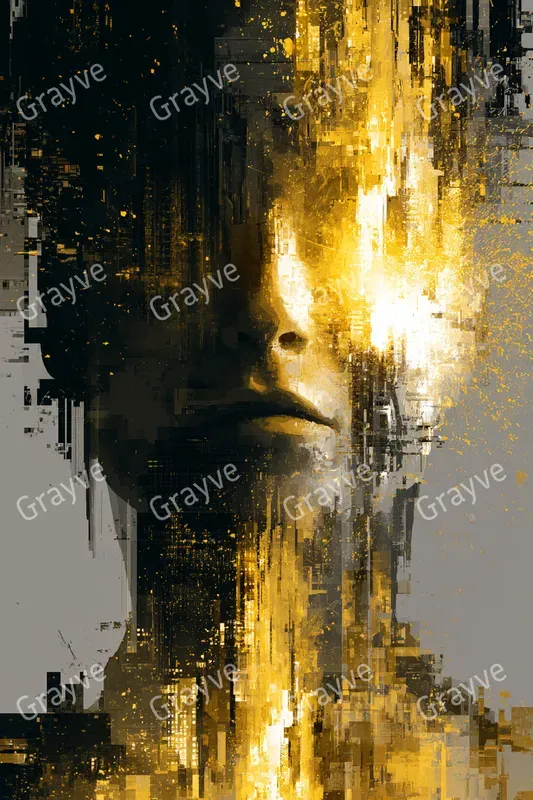 Algorithmic Chiaroscuro Art