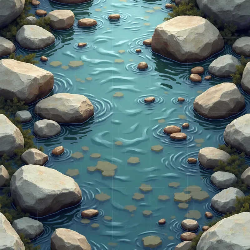 Seamless Game Biome Texture Patterns