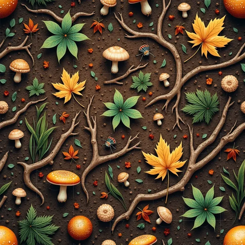 Seamless Game Biome Texture Patterns