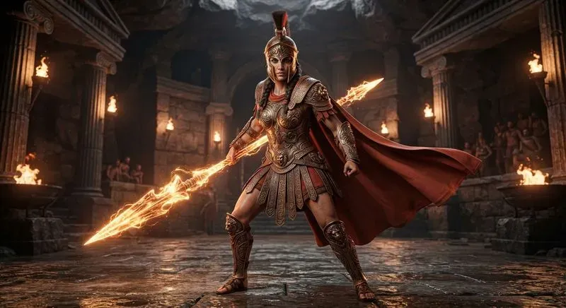 Female Warrior Fighting Games